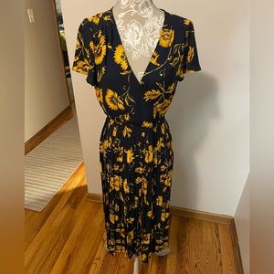 Beautiful elegant pleated dress